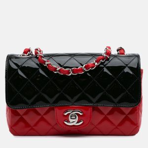 Chanel Classic Single Flap Mini Rectangular Bicolor Patent Bag, Handbags - Luxury Closet catalog