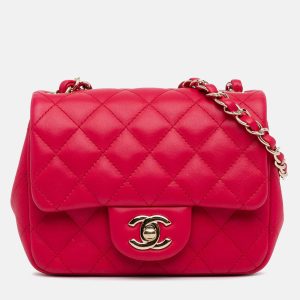 Chanel Classic Single Flap Mini Square Lambskin Bag, Handbags - Luxury Closet catalog