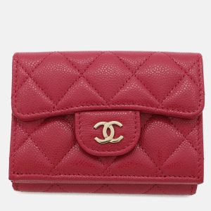 Chanel Matelasse Classic Small Caviar Leather Flap Wallet, Wallets & Money Clips - Luxury Closet catalog