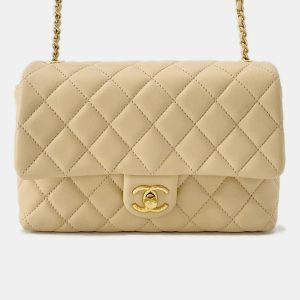 Chanel Turnlock CC Lambskin Chain Shoulder Bag, Handbags - Luxury Closet catalog