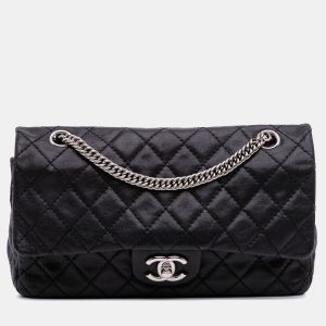 Chanel Black Medium Classic Washed Lambskin Bijoux Chain Double Flap, Shoulder Bags - Luxury Closet catalog