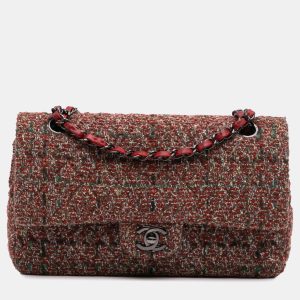 Chanel Classic Double Flap Medium Tweed Shoulder Bag, Handbags - Luxury Closet catalog