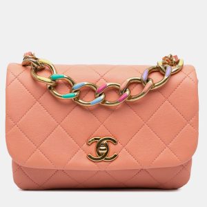 Chanel Color Match Flap Small Lambskin Shoulder Bag, Handbags - Luxury Closet catalog