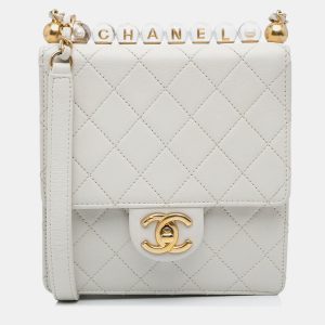 Chanel Chic Pearls Crossbody Mini Leather Crossbody Bag, Handbags - Luxury Closet catalog