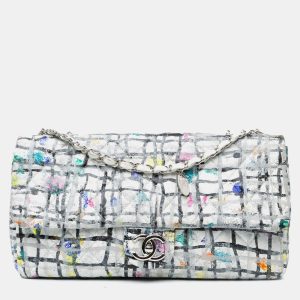 Chanel Hand Painted Graffiti Flap Medium Calfskin Shoulder Bag, Handbags - Luxury Closet catalog