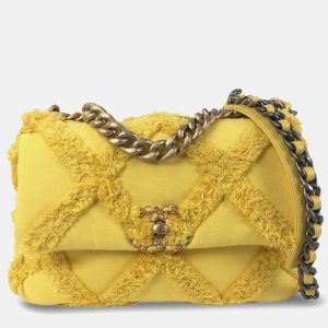 Chanel 19 Flap Medium Canvas Shoulder Bag, Handbags - Luxury Closet catalog