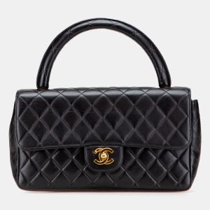 Chanel Black Medium Lambskin Parent Kelly Flap, Satchels - Luxury Closet catalog