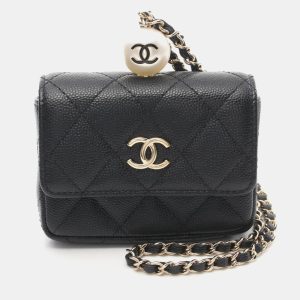 Chanel Matelasse Coin Purse Black Leather Wallet, Wallets & Money Clips - Luxury Closet catalog