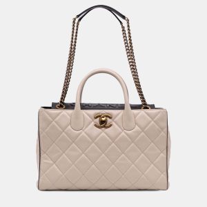 Chanel Brown Quilted Calfskin Portobello Satchel, Satchels - Luxury Closet catalog