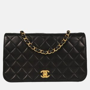 Chanel Turnlock Small Full Flap Black Lambskin Shoulder Bag, Handbags - Luxury Closet catalog