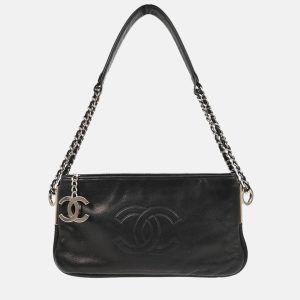 Chanel CC Black Calfskin Handbag, Satchels - Luxury Closet catalog
