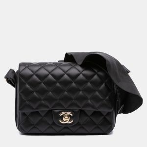 Chanel Black Quilted Calfskin Bolero de Chanel Flap, Shoulder Bags - Luxury Closet catalog