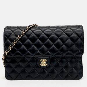 Chanel Black Leather lambskin shoulder bag, Handbags - Luxury Closet catalog
