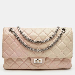 Chanel Pink Ombre Quilted Leather Reissue 2.55 Classic 226 Flap Bag, Shoulder Bags - Luxury Closet catalog