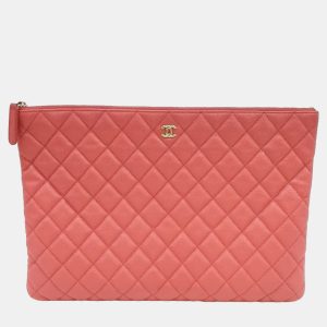 Chanel Red Caviar Large Clutch, Clutches & Special Occasion Bags - Luxury Closet catalog