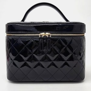Chanel Patent Cosmetic Bag, Handbags - Luxury Closet catalog