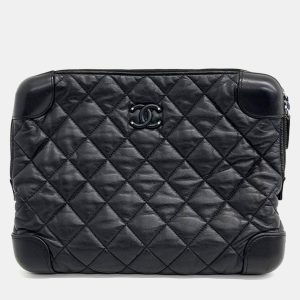 Chanel Black Leather Clutch Bag, Clutches & Special Occasion Bags - Luxury Closet catalog