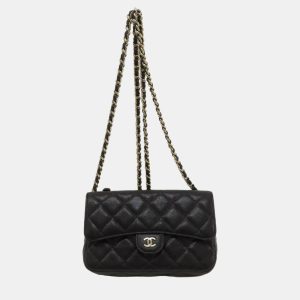 Chanel Black Caviar Leather Chain Shoulder Bag, Shoulder Bags - Luxury Closet catalog