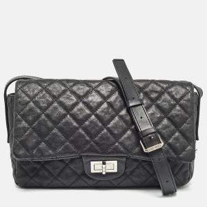 Chanel Black Quilted Leather Easy Reissue Messenger Bag, Shoulder Bags - Luxury Closet catalog