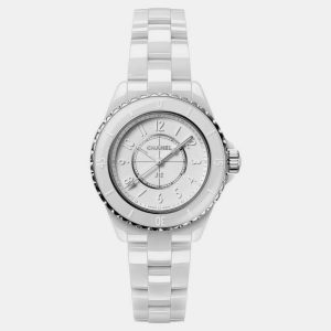 Chanel White Ceramic J12 H6345 Quartz Women's Wristwatch 33 mm, Watches - Luxury Closet catalog