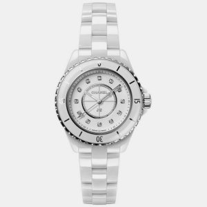 Chanel White Ceramic J12 H5703 Quartz Women's Wristwatch 34 mm, Watches - Luxury Closet catalog