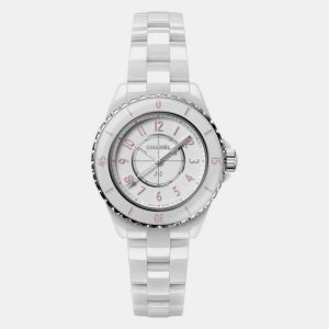 Chanel White Ceramic J12 H6755 Quartz Women's Wristwatch 33mm, Watches - Luxury Closet catalog