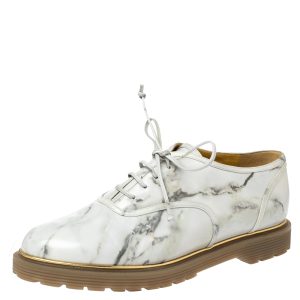 Charlotte Olympia Grey Leather Stephania Oxford Size 38, Shoes - Luxury Closet catalog