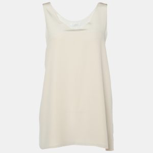 Chlo&eacute; Light Pink Silk Tank Top S, Shirts & Tops - Luxury Closet catalog