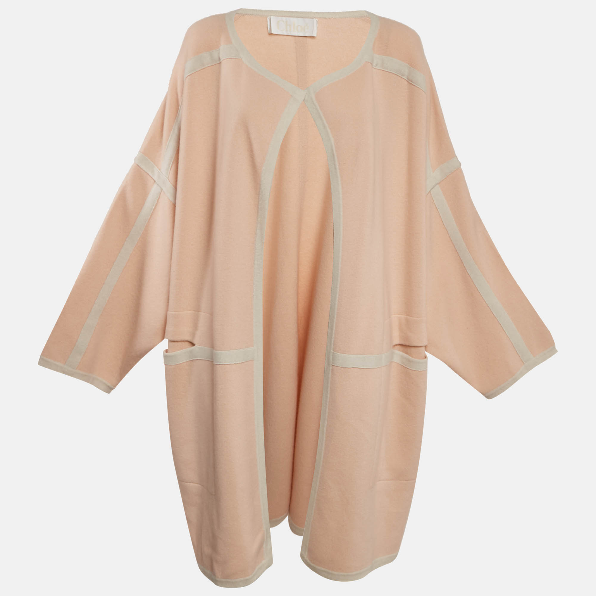 Chloe Pastel Pink Cashmere Knit Cardigan S, Sweaters & Cardigans - Luxury Closet catalog