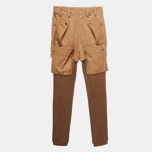 Chloe Brown Wool Pocket Detail Knit Trousers S, Clothing - Luxury Closet catalog