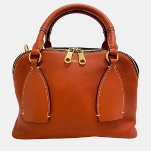 Chloe Orange Dahlia Handbag, Shoulder Bags - Luxury Closet catalog