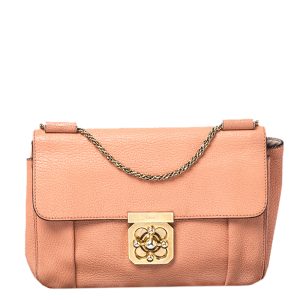 Chloe Orange Leather Medium Elsie Shoulder Bag, Shoulder Bags - Luxury Closet catalog