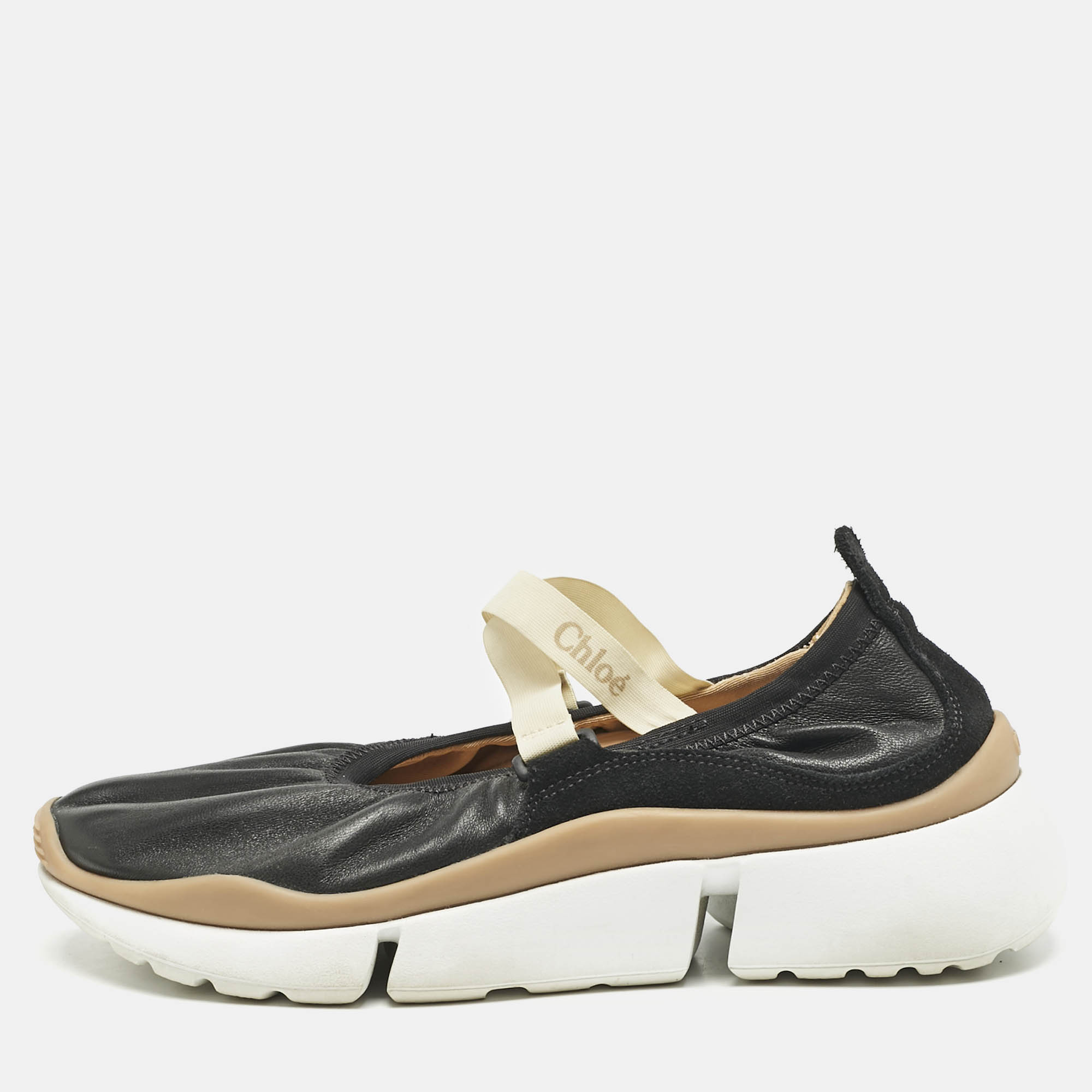 Chloe Black Leather Sonnie Ballerina Sneakers Size 36, Athletic Shoes & Sneakers - Luxury Closet catalog