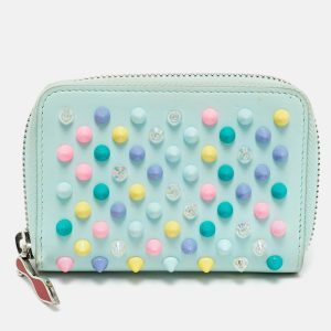 Christian Louboutin Multicolor Leather Panettone Coin Purse, Wallets & Money Clips - Luxury Closet catalog