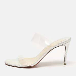 Christian Louboutin Transparent PVC Just Nothing Slide Sandals Size 39, Sandals - Luxury Closet catalog