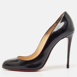 Christian Louboutin Black Patent Leather New Simple Pumps Size 38.5, Pumps - Luxury Closet catalog