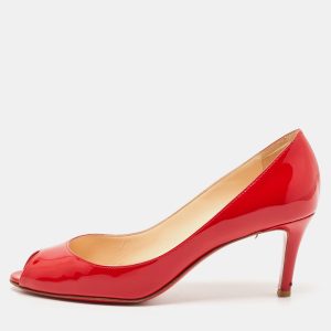 Christian Louboutin Red Patent Leather You You Pumps Size 37, Pumps - Luxury Closet catalog