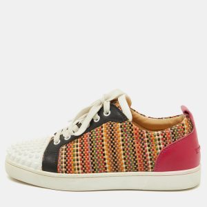 Christian Louboutin Multicolor Leather Louis Orlato Low Top Sneakers Size 39.5, Athletic Shoes & Sneakers - Luxury Closet catalog