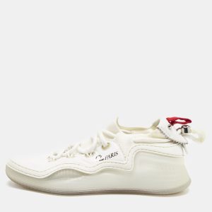 Christian Louboutin White Suede and Fabric Arpoador Donna Sneakers Size 36, Athletic Shoes & Sneakers - Luxury Closet catalog