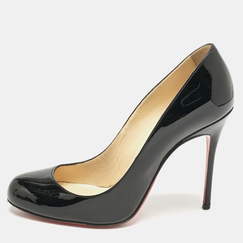 Christian Louboutin Black Patent Leather Fifi Pumps Size 36, Pumps - Luxury Closet catalog