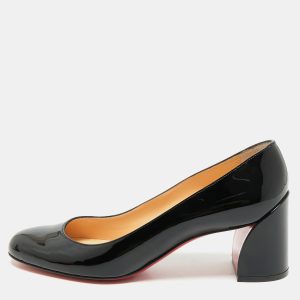 Christian Louboutin Black Patent Leather Miss Sab Pumps Size 39.5, Pumps - Luxury Closet catalog