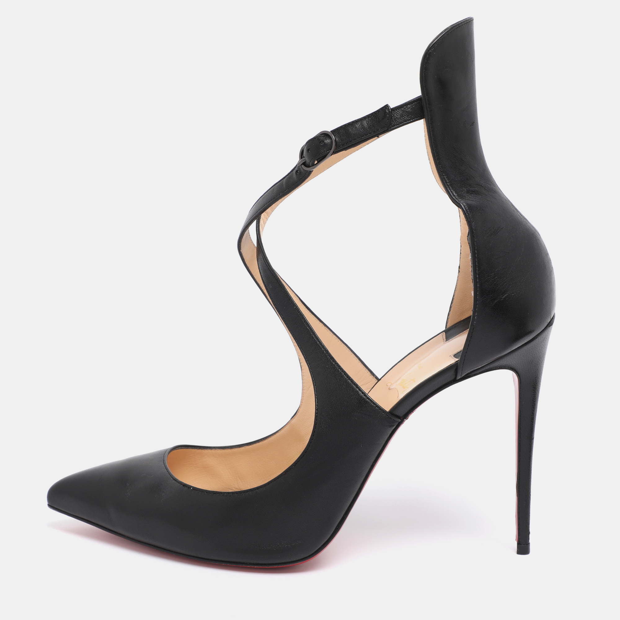 Christian Louboutin Black Leather Marlenarock Pumps Size 42, Pumps - Luxury Closet catalog