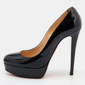 Christian Louboutin Black Patent Leather Bianca Pumps Size 40, Pumps - Luxury Closet catalog