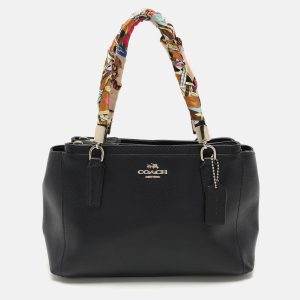 Coach Navy Blue Leather Mini Chirstie Top Zip Tote, Tote Handbags - Luxury Closet catalog