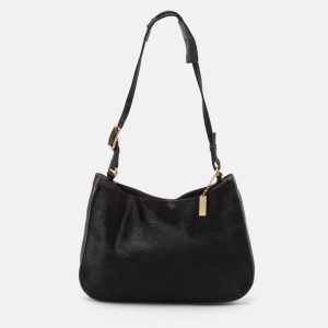 Coach Black Calfhair and Leather Hobo, Shoulder Bags - Luxury Closet catalog