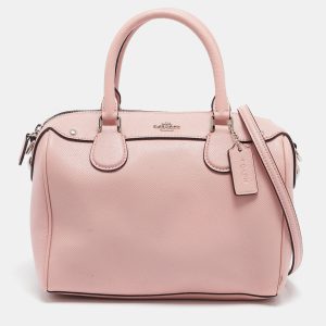 Coach Pink Leather Mini Bennett Satchel, Satchels - Luxury Closet catalog