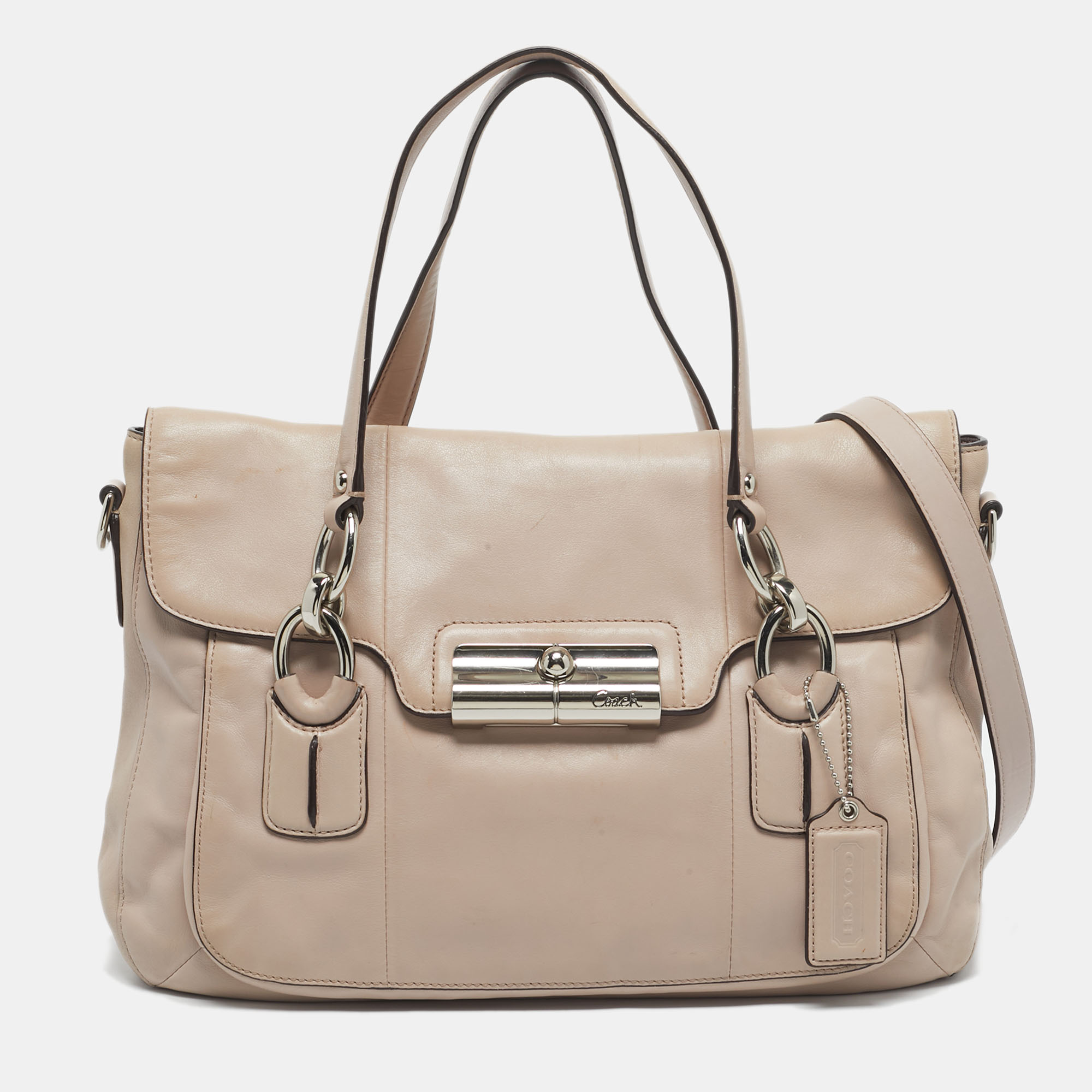 Coach Pink Leather Kristin Satchel, Satchels - Luxury Closet catalog