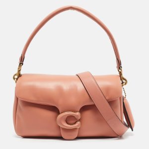 Coach Brown Pink Leather Pillow Tabby Shoulder Bag 26, Shoulder Bags - Luxury Closet catalog