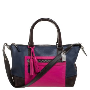 Coach Multicolor Leather Front Zip Tote, Tote Handbags - Luxury Closet catalog