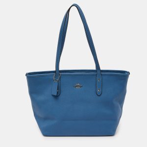 Coach Blue Leather City Zip Tote, Tote Handbags - Luxury Closet catalog